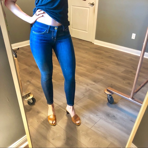 CURRENT/ELLIOT ZIP HEM JEAN - Picture 1 of 6